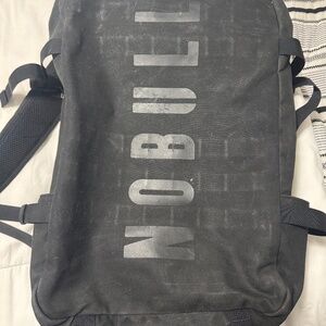 Nobull waxed black duffle